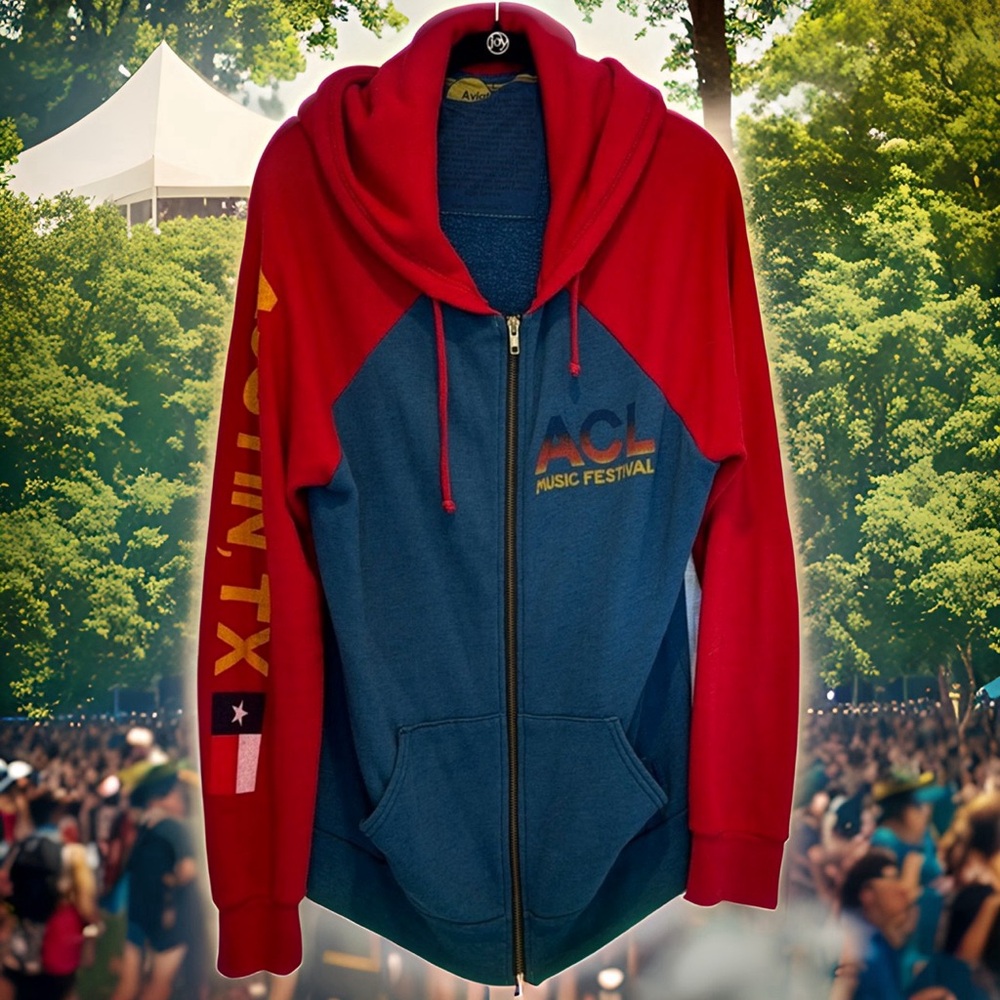 Aviator Nation - Austin TX ACL Music Festival Special Edition hoodie - rare find